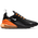 Nike Air Max 270 - Men Shoes Black-Metallic Silver-Total Orange