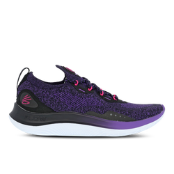 Men Shoes - Under Armour Curry Flow Go - Black-Grape-White