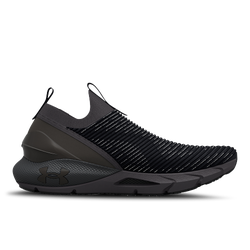 Men Shoes - Under Armour HOVR Phantom 2 Intelliknit Slip - Black-White-Jet Gray
