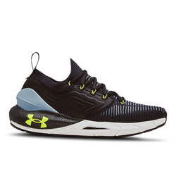 Men Shoes - Under Armour HOVR Phantom 2 Intelliknit - Black-Mississippi-High Vis Yellow
