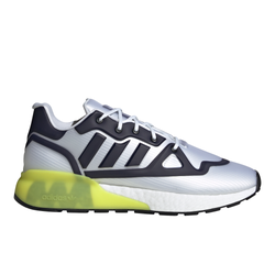 Men Shoes - adidas Zx 2K Boost - Ftwr White-Core Black-Acid Yellow