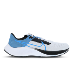 Men Shoes - Nike Zoom Pegasus 38 - Pure Platinum-Pure Platinum-Total Crimson