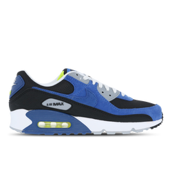 Men Shoes - Nike Air Max 90 - Black-Atlantic Blue-Voltage Yellow