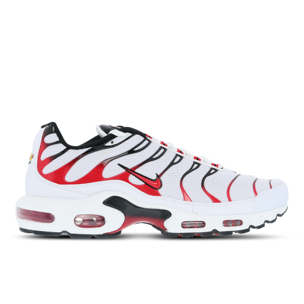 Nike Air Max Plus White Red Black - 604133-165