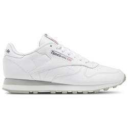 Men Shoes - Reebok Classic Leather - White-Grey-Grey