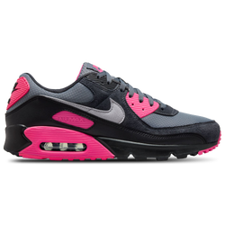 Men Shoes - Nike Air Max 90 - Cool Grey-Wolf Grey-Hyper Pink