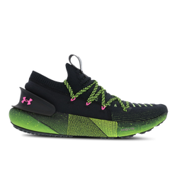 Men Shoes - Under Armour HOVR Phantom 3 - Black-Lime Surge-Rebel Pink
