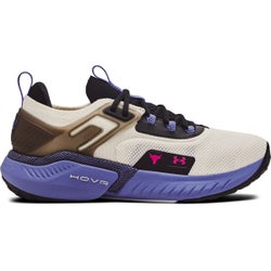 Men Shoes - Under Armour Project Rock 5 - Ivory-Baja Blue-Deep Periwinkle