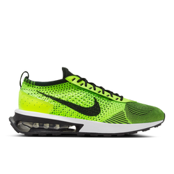 Men Shoes - Nike Air Max Flyknit Racer - Volt-Black-White