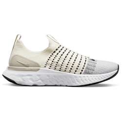 Men Shoes - Nike React Phantom Run Flyknit - Sail-Black-White
