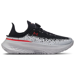 Men Shoes - Under Armour Slipspeed Mega Ripstop - Black-Mod Grey-Red