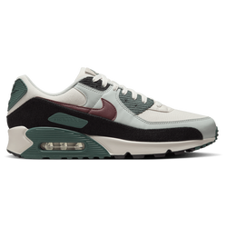 Men Shoes - Nike Air Max 90 Premium - Phantom-Burgundy Crush-Vintage Green