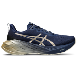 Men Shoes - Asics NOVABLAST 4 Platinum - Blue Expanse-Champagne