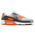 Nike Air Max 90 - Men Shoes Summit White-Smoke Grey-Safety Orange