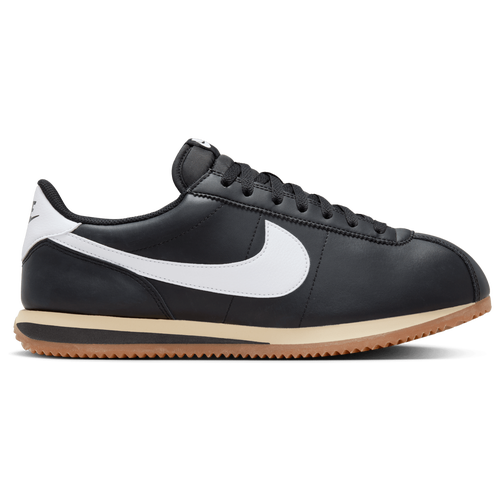 Nike cortez black and white mens best sale