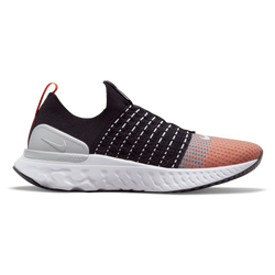 Men Shoes - Nike React Phantom Run Flyknit 2 - Black-White-Team Orange