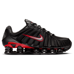 Men Shoes - Nike Shox TL - Black-Metallic Silver-Uni Red