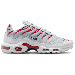 Men Shoes - Nike Tuned 1 - Pure Platinum-Midnight Navy-University Red