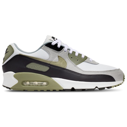 Men Shoes - Nike Air Max 90 - Summit White-Silver Sage-Lt Pumice