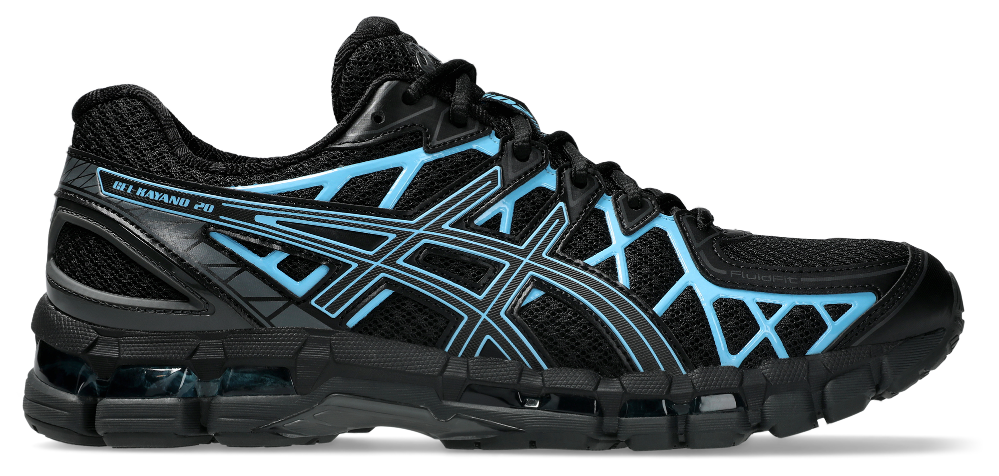 Asics Gel-Kayano 20 - Men Shoes (Black-Pond)