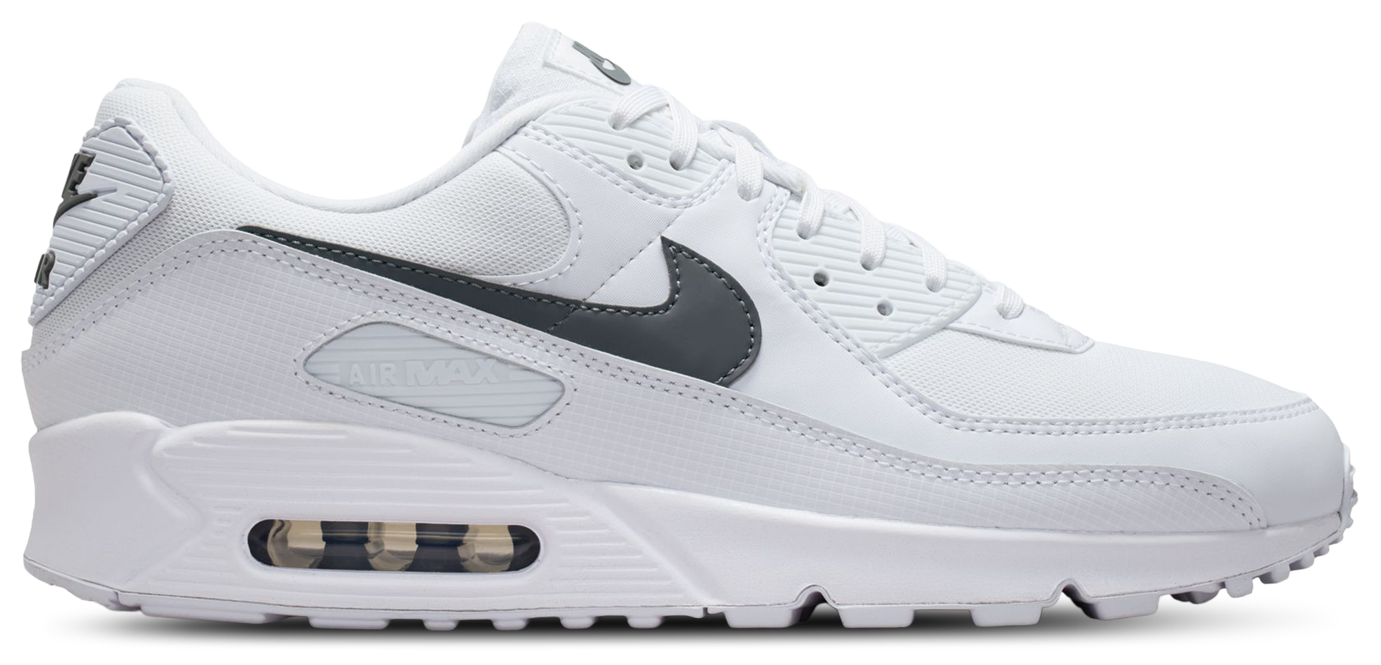 Nike Air Max 90 - Men Shoes (White-Smoke Grey-White)