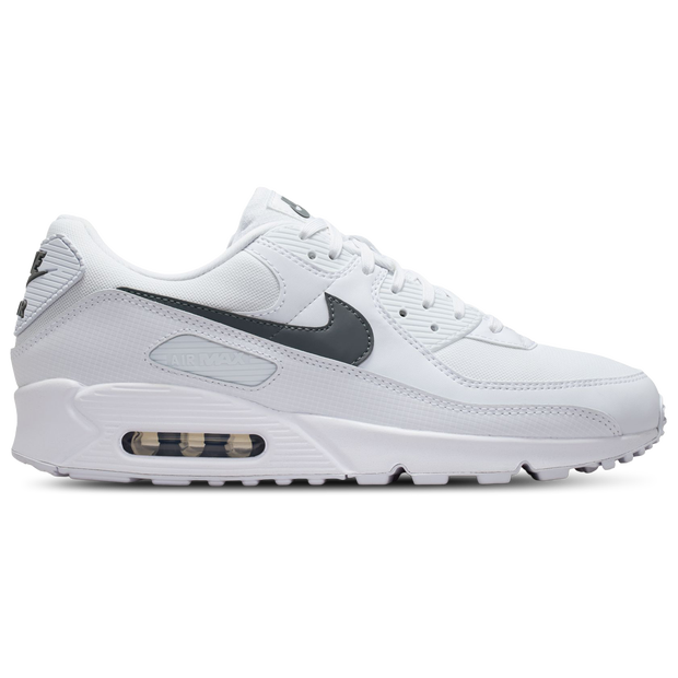 Nike Air Max 90, Men's White Mesh Running  Shoes,  Size 11