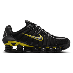 Men Shoes - Nike Shox TL - Black-Met Silver-Dynamic Yellow