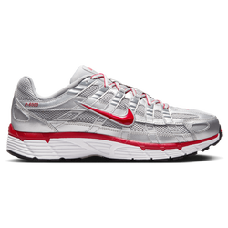 Men Shoes - Nike P-6000 - Mtlc Silver-Gym Red-Flt Silver