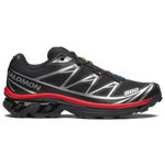 Black-Fiery Red-Silver