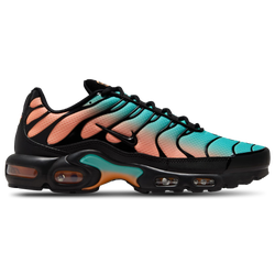 Men Shoes - Nike Tuned 1 - Black-Black-Aurora Green