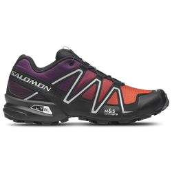 Men Shoes - Salomon Speedcross 3 - Black-Plum Perfect-Ftw Silver