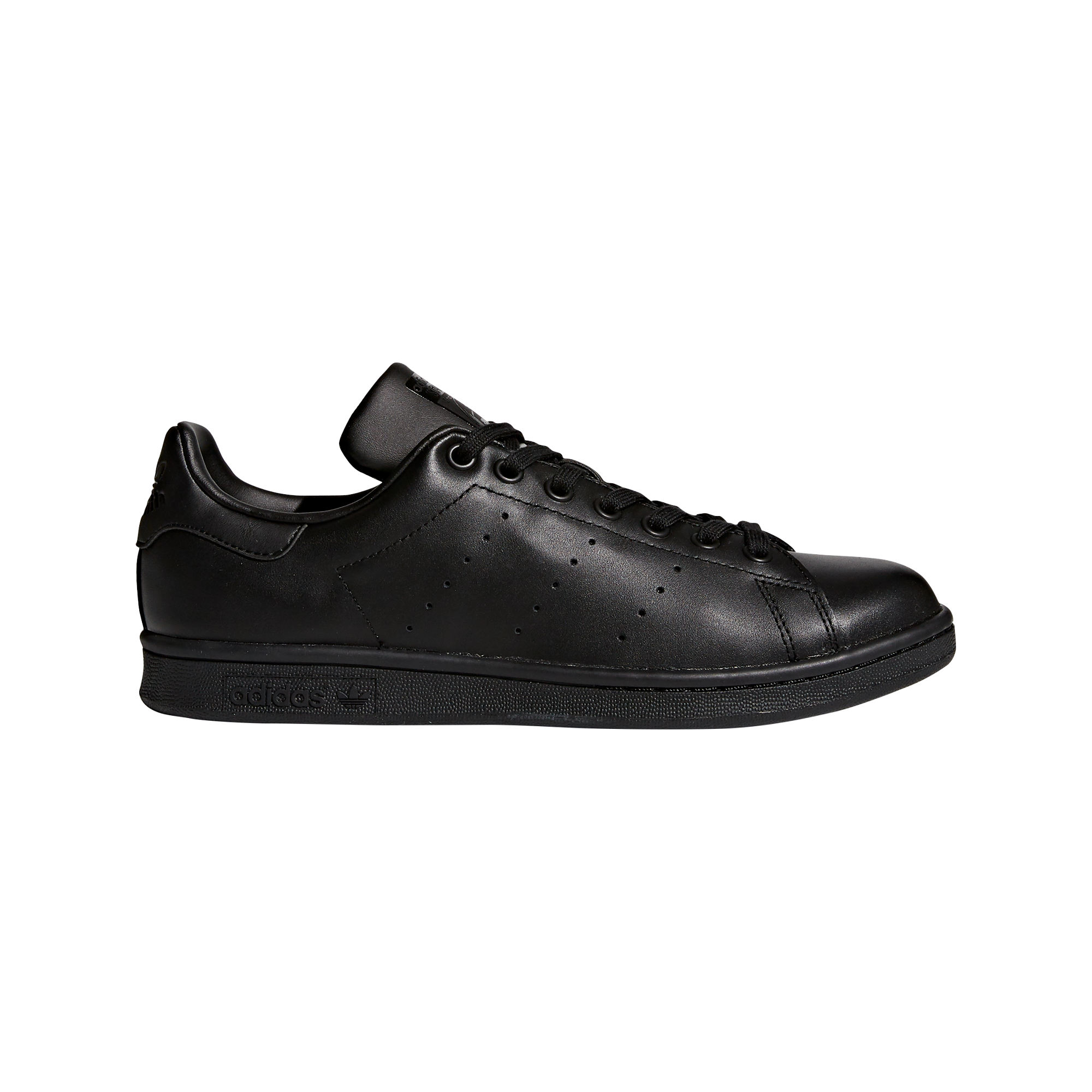black stan smiths mens
