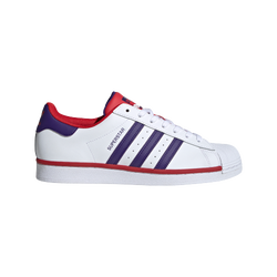 Men Shoes - adidas Superstar - White-Purple-Scarlet
