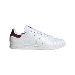 Men Shoes - adidas Stan Smith - White-Black-Scarlet