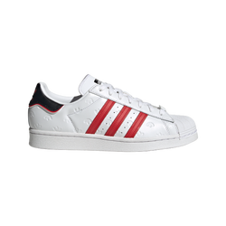 Men Shoes - adidas Superstar - White-Black-Scarlet