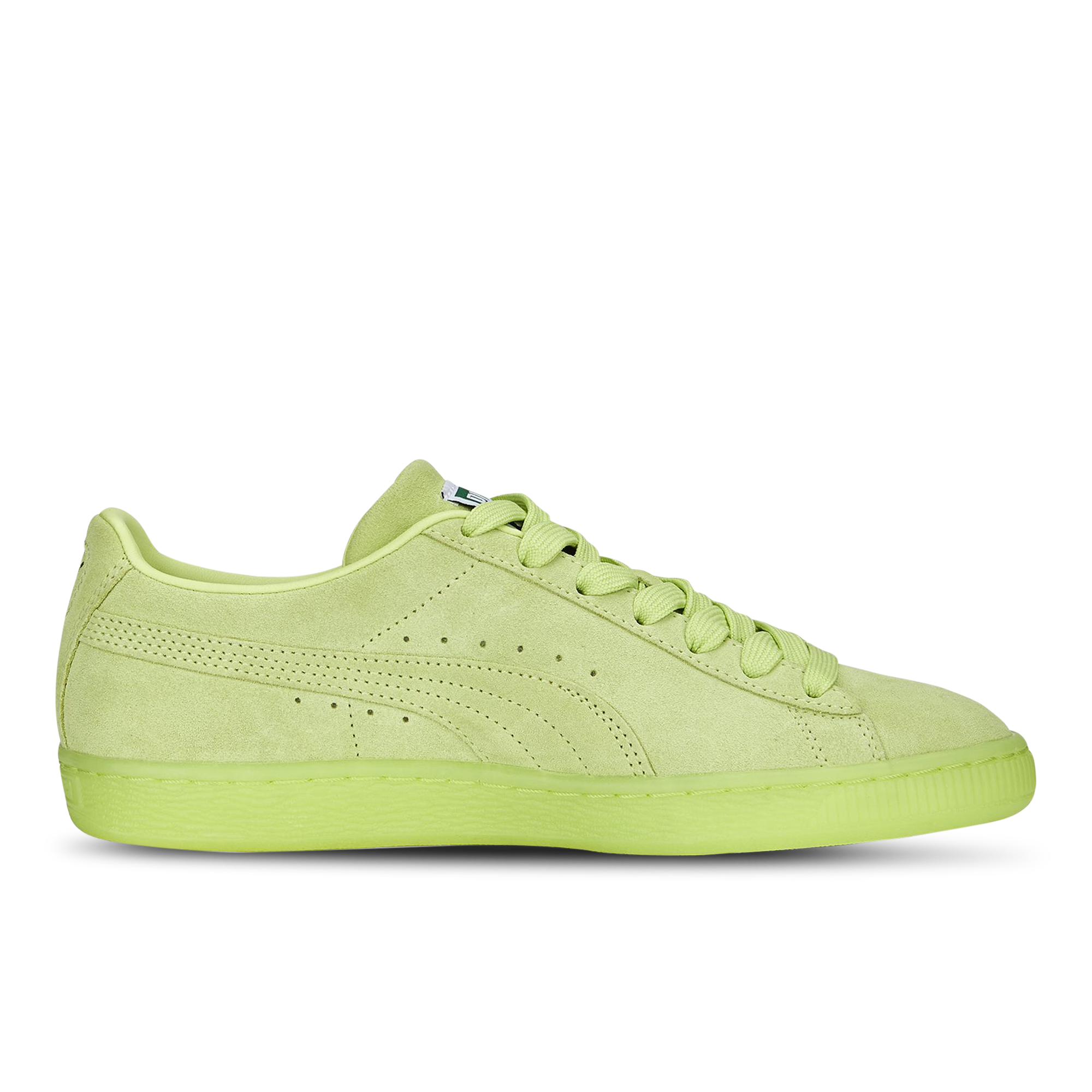 Green suede puma on sale sneakers