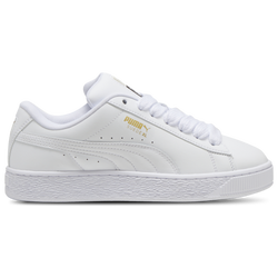 Men Shoes - Puma Suede XL Leather - White-Vapor Grey