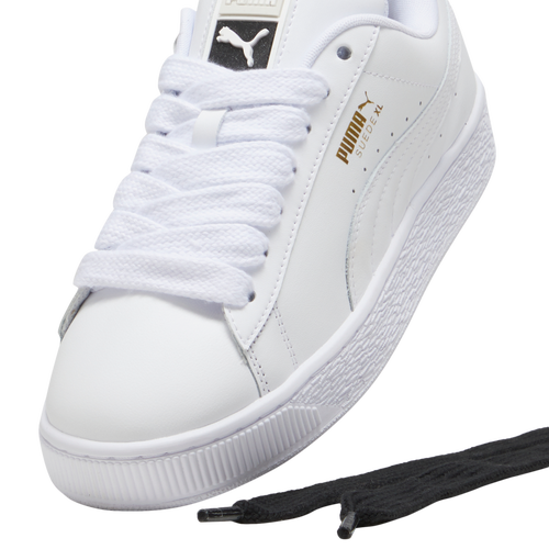 Puma suede shoes white hotsell