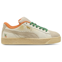 Men Shoes - Puma Suede XL - Warm White-Rickie Orange