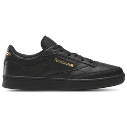 Men Shoes - Reebok Club C 85 - Black-Black-Gold
