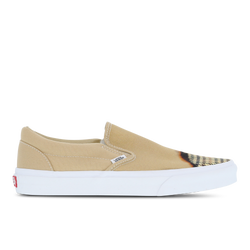 Men Shoes - Vans Classic Slip On Big Reveal Unisex sizing - Taos Taupe-White