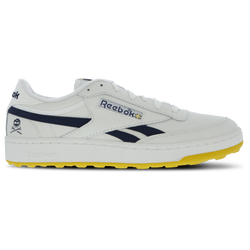Men Shoes - Reebok Club C Golf - Chalk-Vector Navy-Athletic Gold