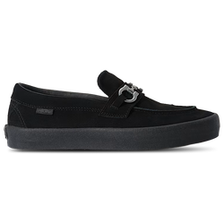 Men Shoes - Vans Skate Loafer - Black-Black