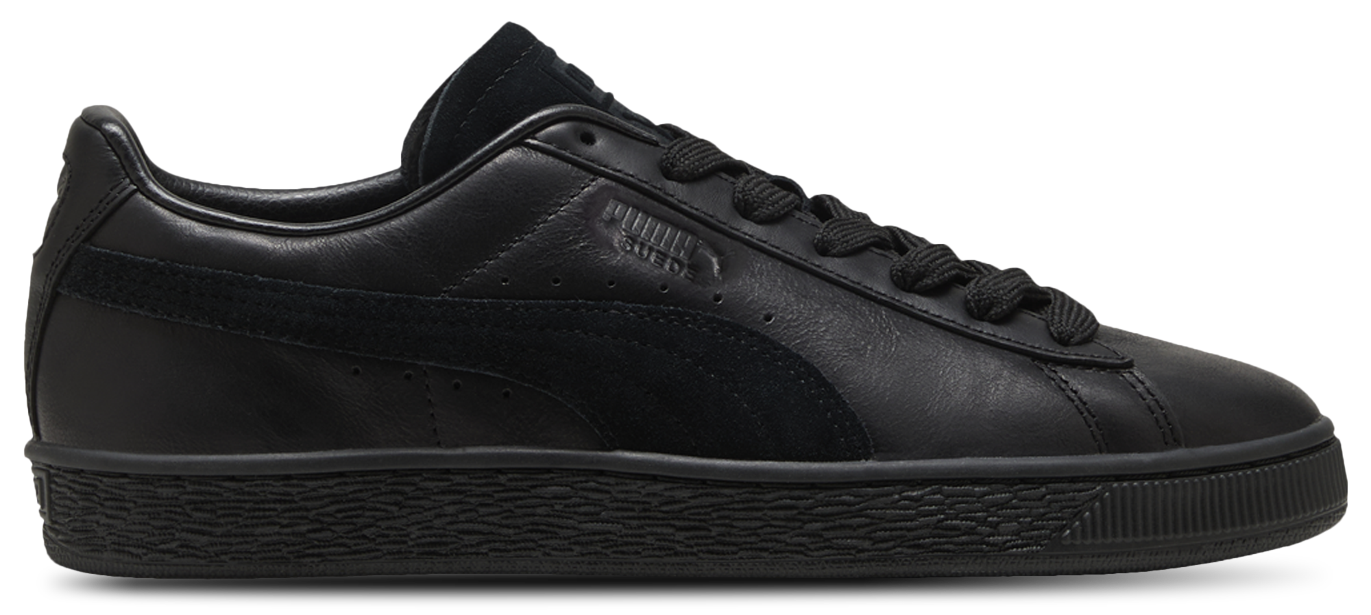 Puma Suede Dressed - Men Shoes (Puma Black-Puma Black)