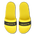 Lacoste Croco Slide - Men Flip-Flops and Sandals Yellow-Black