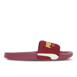Men Flip-Flops and Sandals - Puma Leadcat Slide - Burnt Russet-Team Gold