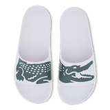 White-Dark Green