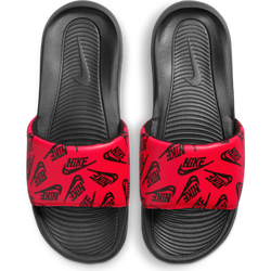 Men Shoes - Nike Victori Slide - Red-Black-Black