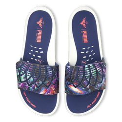 Men Flip-Flops and Sandals - Puma x MB.01 Nitrocat - Elektro Blue-White