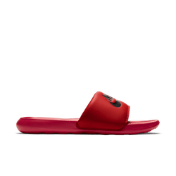 Kids red nike slides best sale